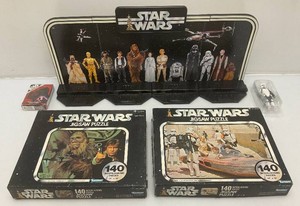 Misc. STAR WARS Collectibles Including 1977 Puzzles, Display And More