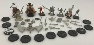 Misc. Collectible Miniature Pewter Action Figures And More