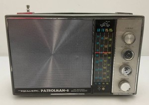 Vintage Realistic Patrolman 4 Radio Squelch Model Number 12-753 (Works)