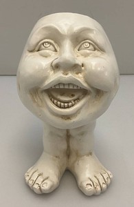 Very Unique 6 Funny Face Plant Pot