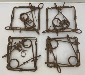 Set Of 4 Conibear Traps 8