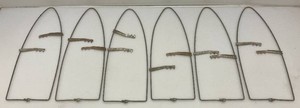 Vintage Wire Muskrat Stretchers