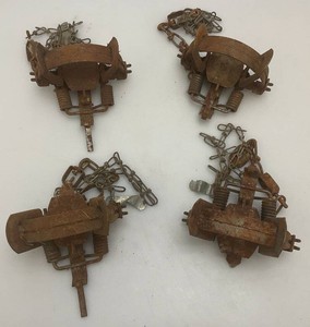 Four Vintage Traps