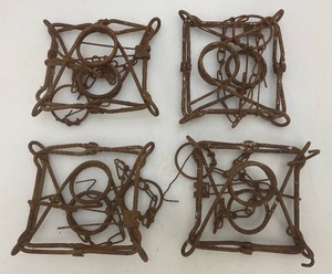 Set Of 4 Small Conibear Traps 5