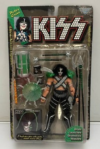 1997 Mcfarlane Toys KISS Peter Criss Action Figure (New On Card)