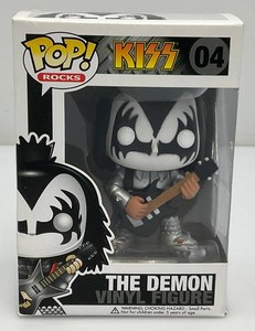 Collectible Funko Pop KISS The Demon Vinyl Figures (New)