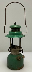 1940s Coleman Model No. 242B Single Mantle Lantern missing Glass