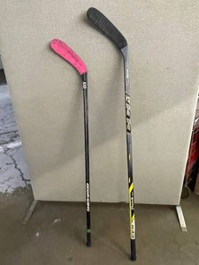Sherwood EK3 & CCM 85 Flex Hockey Sticks (Lot of 2)