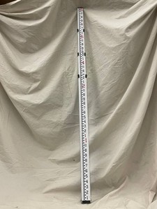 Blue Telescoping Surveying Leveling Rod - 8 Foot