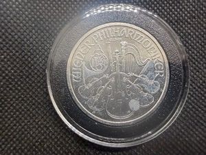 2009 BU Austrian1 Oz. .999 Silver Philharmoniker Coin