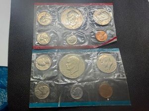 US Mint 1976 Uncirculated Coin Set Denver & Philadelphia�(12 Total Coins)