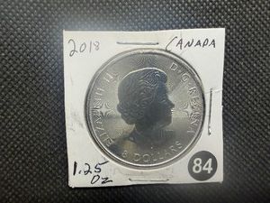 2018 BU Canada Silver $8.00 Buffalo 1 14 Oz. of .9999 Silver