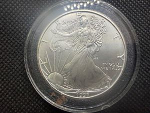 1997 BU Silver American Eagle