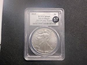 2015 1 Oz. Silver Proof American Eagle PCGS MS69