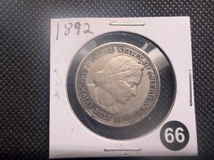 1892 Columbian Commem. Silver Half Dollar