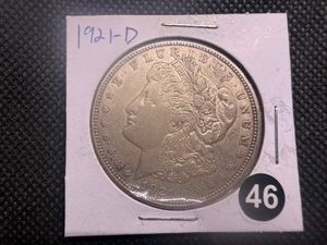 1921-D Morgan Silver Dollar