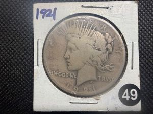 Key Date 1921 Peace Dollar