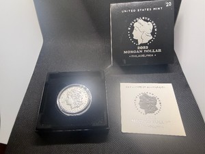 2023-P Uncirculated Morgan Silver Dollar in Original Mint Box with COA