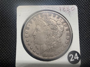 1880  Morgan Silver Dollar