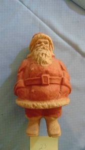 Paper Mache 1928 Santa from Woolworths