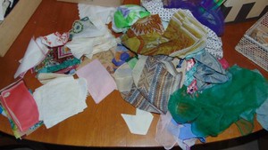 Vintage Hankies and Scarfs