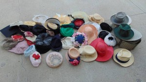 Large Selection of Vintage Hats
