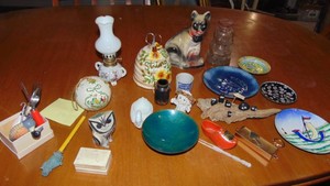 Selection of Vintage Home Decor Items