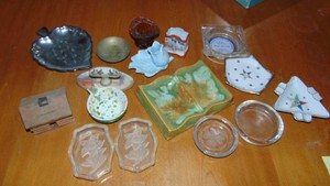 Selection of Ashtrays