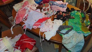Selection of Vintage Aprons