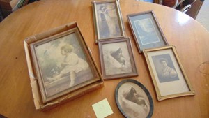 Vintage Prints in Frames