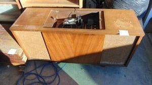 Vintage Stereo Cabinet, Not Tested