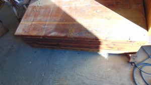 Cedar Chest, Legs are asis and Black Vintage Trunk