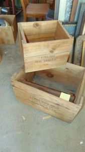 2-Wooden Crates