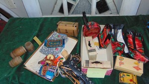 Doll Luggage, Saddles and Scarfs