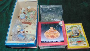 Mini Tea Sets and Antique Game of Authers