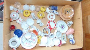 Porcelain Doll Dishes