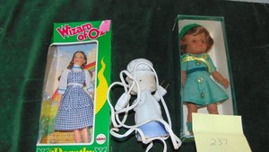 Wizard of Oz Doll, Vintage Girl Scout Doll and Electric Night Light
