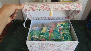 Fabric Chest with Small Fabric Chests