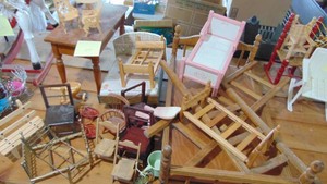 Assorted Doll Furniture and Beds