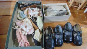 Assorted Vintage Childrens Shoes
