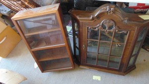 2- Curio Display Cabinets