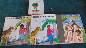 3 Vintage Little Black Sambo Books