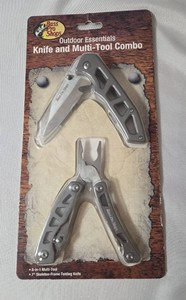 Bass Pro Shops Outdoor Essentials Knife and Multi-Tool Combo.  New in packaging.
