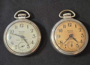 2 - Vintage 1899 Westclock Scotty Pocket Watches.  Both are untested.  Very Collectible