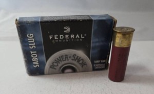 5 count - Federal 12 Gauge 2 34 1 Oz. Sabot Slugs