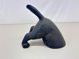 10 Cast Iron Digging Dog Garden Statue