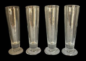 K - Four Pilsner Glasses