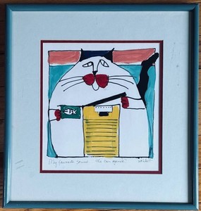 LR - My Favourite Sound...The Can Opener Art Print by Martha Wahlert