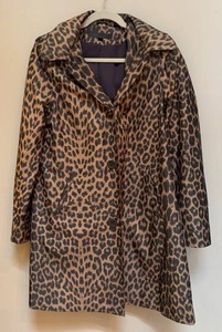 BR1 - Via Spiga Leopard Print Jacket Size Medium
