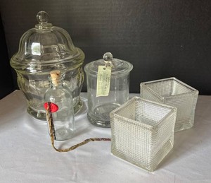 K - Glass Jars and Candle Holders